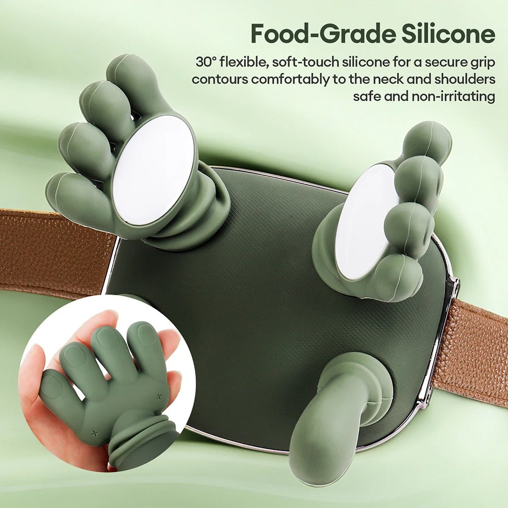 Neck & Back Massager Pro – Hand-Style Shoulder and Neck Massager with Real Finger Kneading