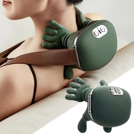 Neck & Back Massager Pro – Hand-Style Shoulder and Neck Massager with Real Finger Kneading